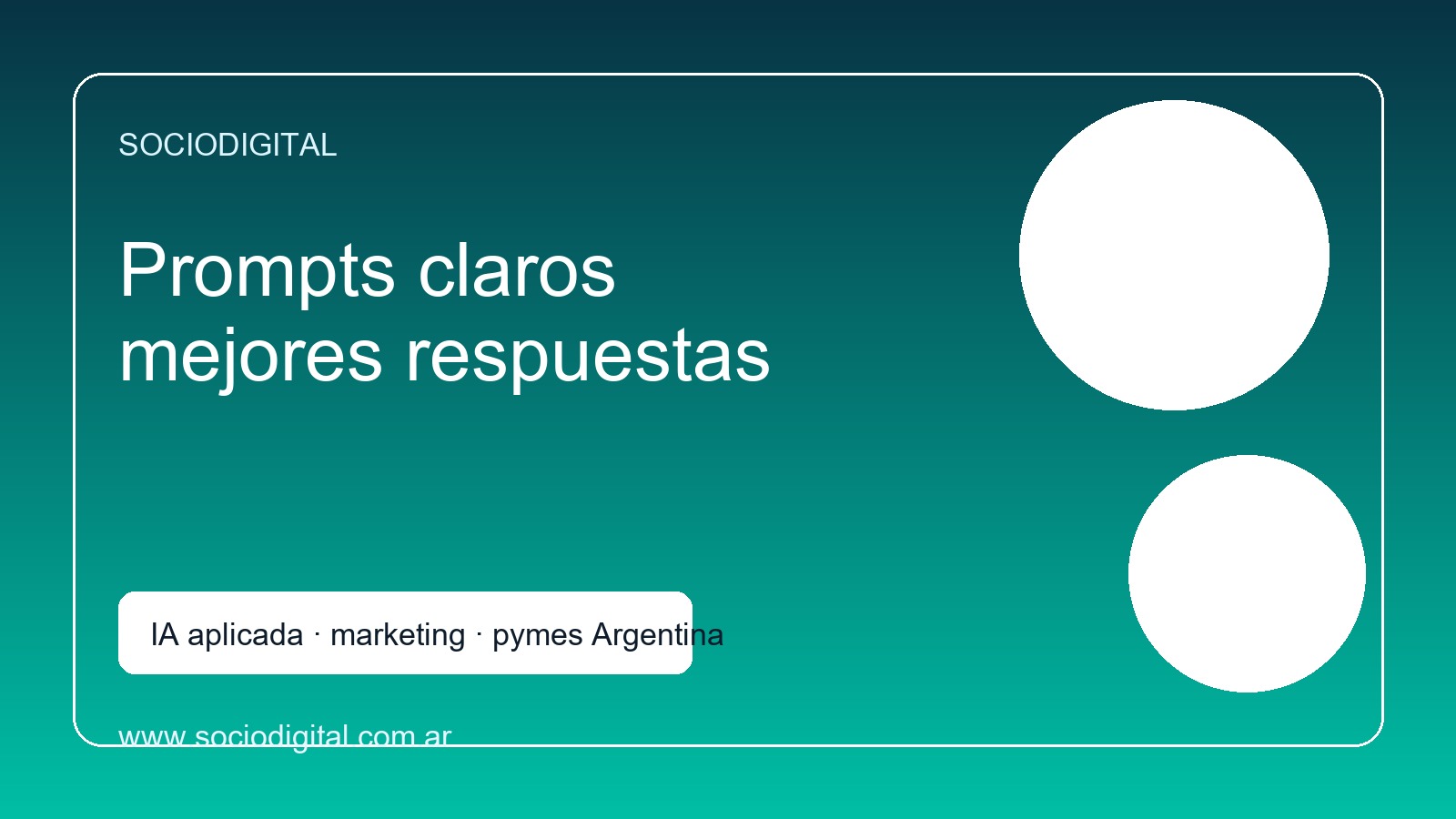Persona redactando prompts claros para generar contenido con ChatGPT