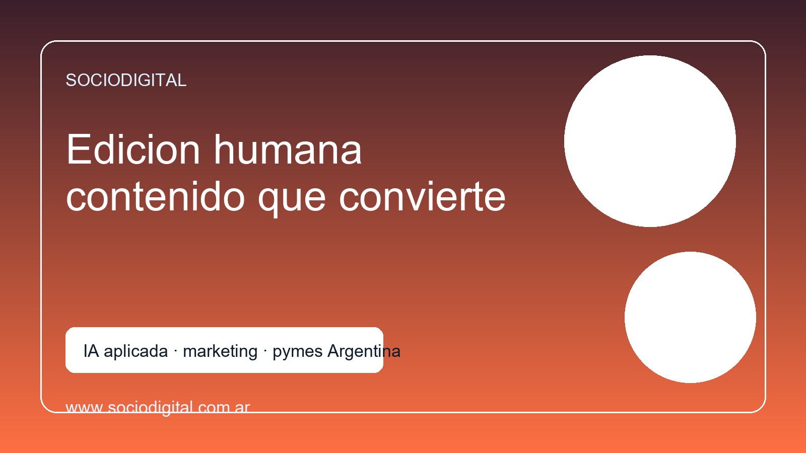 Equipo revisando contenido generado con ChatGPT para una pyme argentina