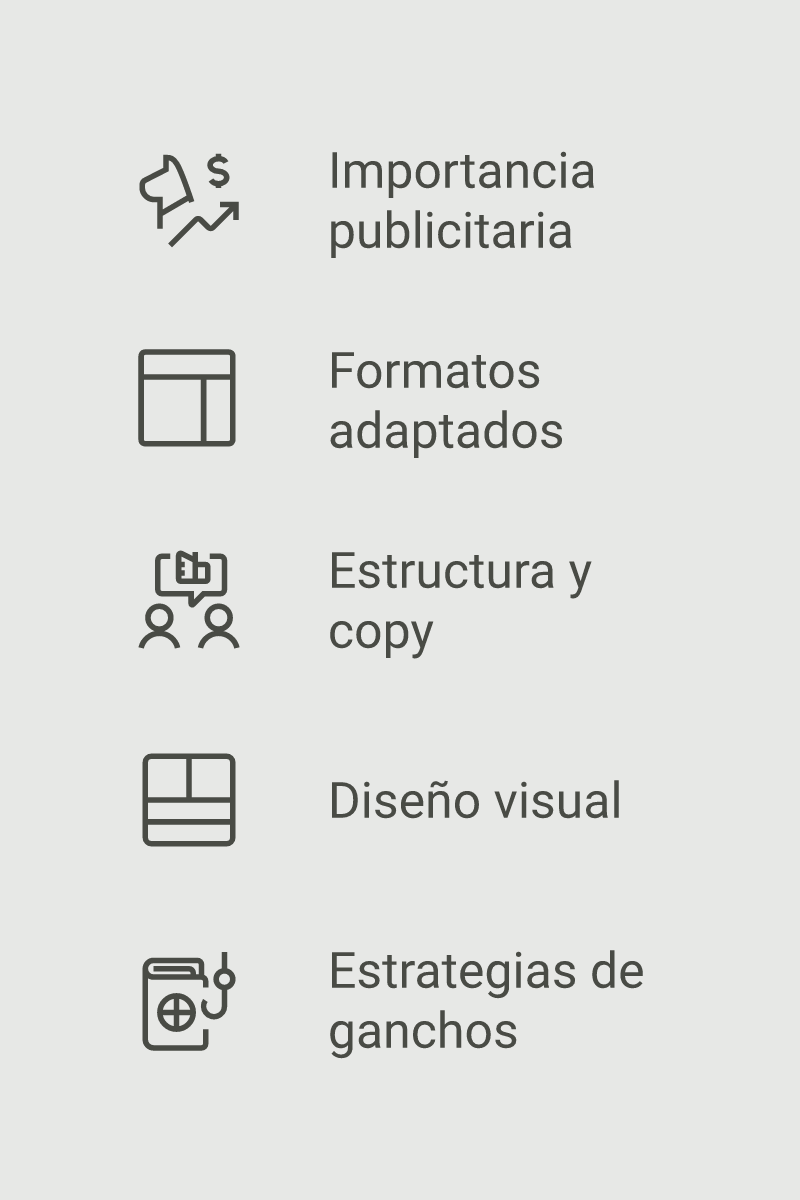 Infografía: Creativos en Meta Ads: Formatos y Ganchos para PYMEs en Argentina