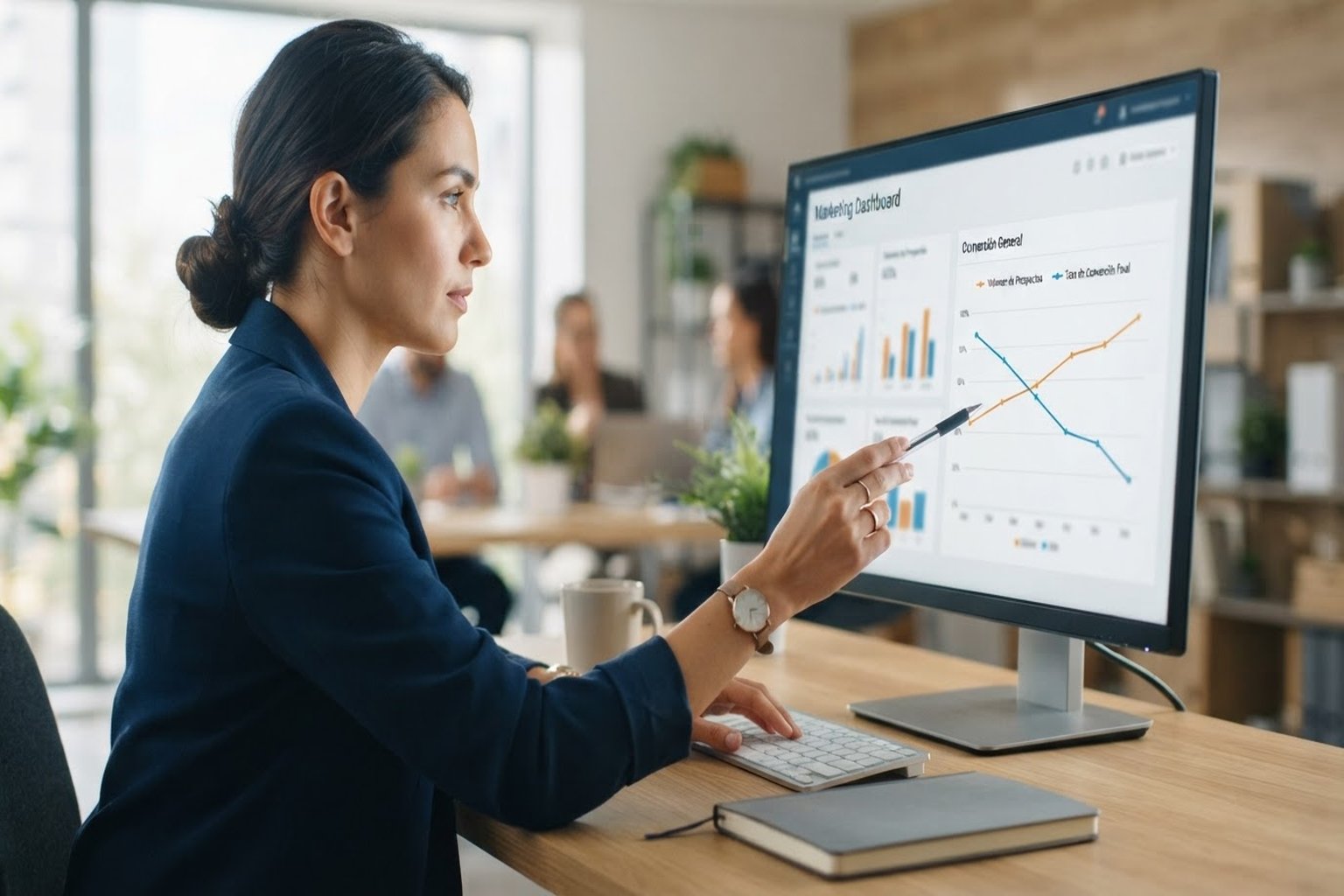 Cómo interpretar las variaciones en el dashboard para tomar medidas — Dashboard de marketing para pymes: qué medir y cóm