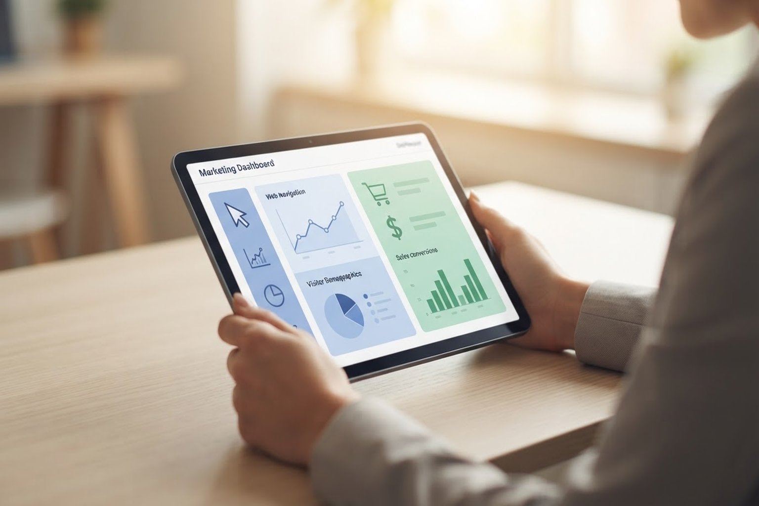 Diferencias operativas de las fuentes de datos en el dashboard — Dashboard de marketing para pymes: qué medir y cómo int