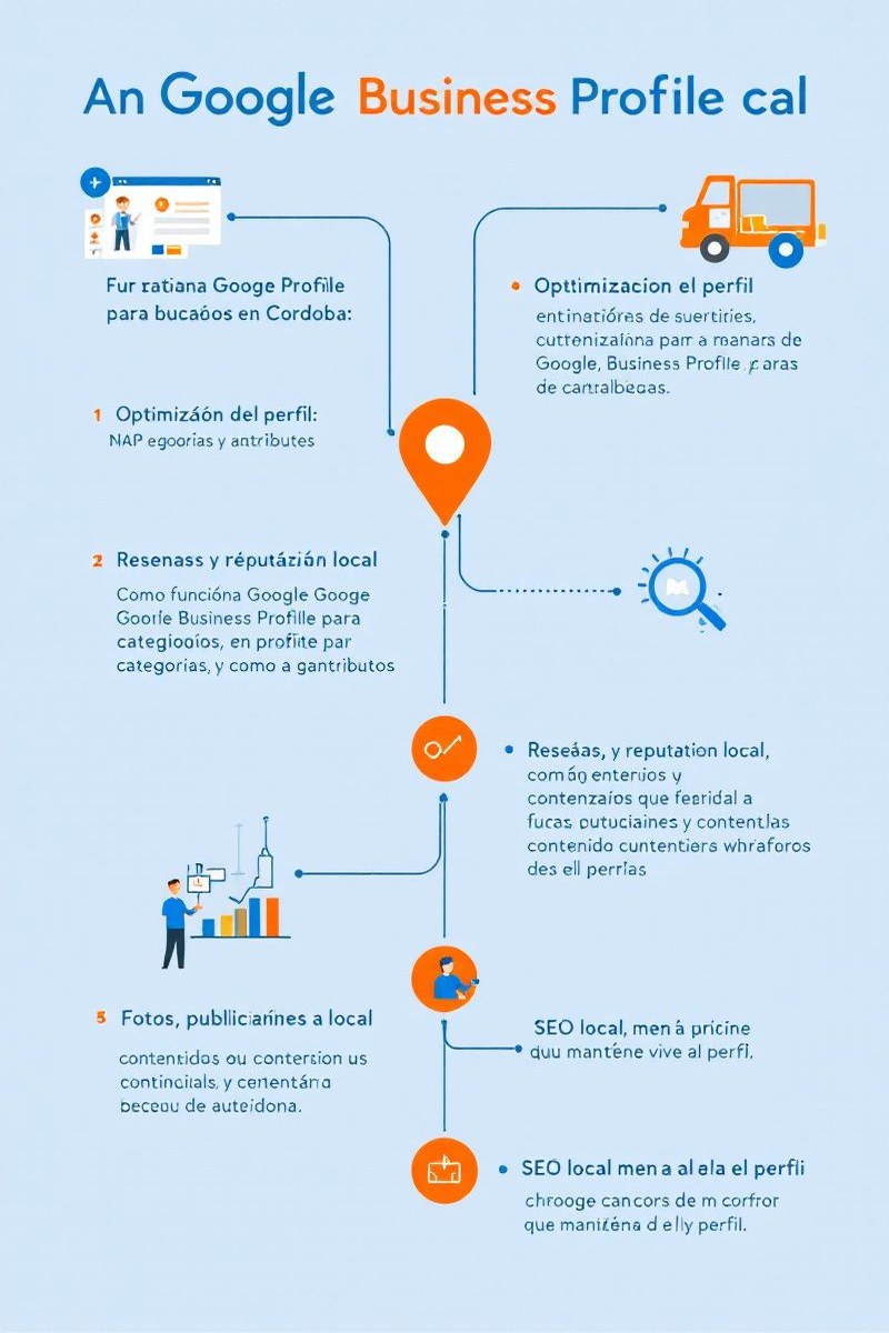 Infografía: Google Business Profile para negocios de Córdoba: guía de SEO local