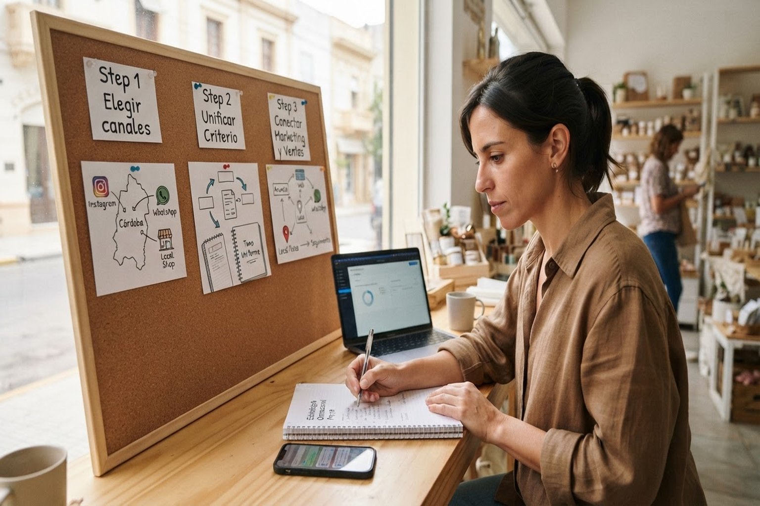 Pasos realistas para una empresa local — Marketing omnicanal en Córdoba: estrategia para pymes