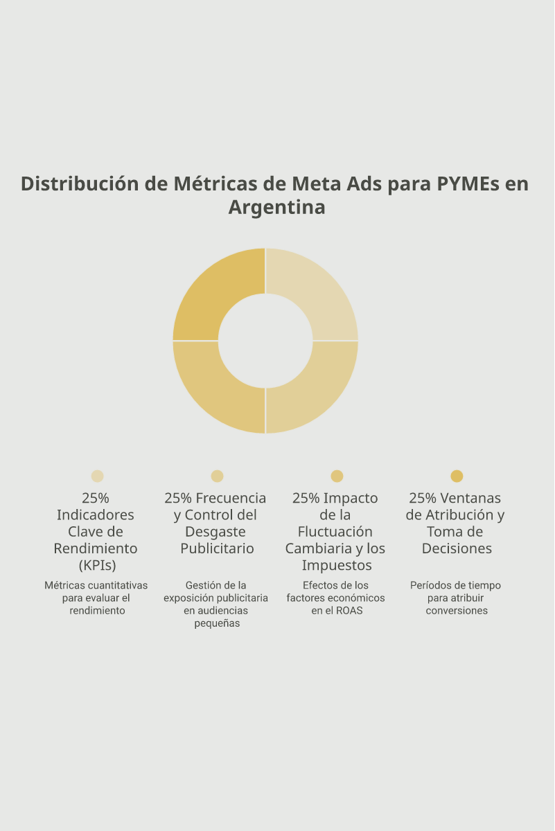 Infografía: Métricas de Meta Ads: KPIs, Atribución y Optimización para PYMEs