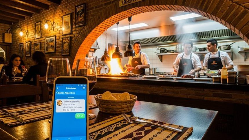 Caso de éxito restaurante local en Córdoba — 70% pedidos directos con ChatBot WhatsApp y web propia SocioDigital